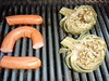 Grilled Aritchokes and Sausage