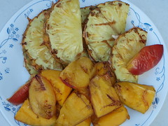 Grilled Fruit Desert