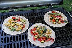 Grilled Vegetable Quesadillas