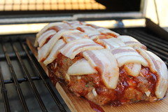 BBQ Turkey Meatloaf stuffed with Chorizo recipe