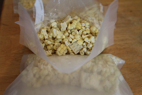 My first batch of Freezer corn