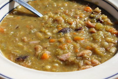 Dutch oven Split Pea Soup recipe