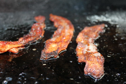 Grilled Wahoo steaks on the Island grillstone