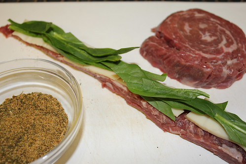 Grilled Stuffed Pinwheel Skirt Steaks