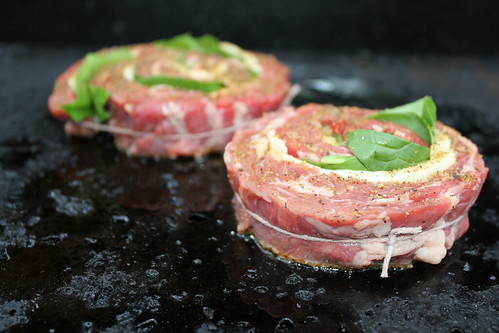 Grilled Stuffed Pinwheel Skirt Steaks