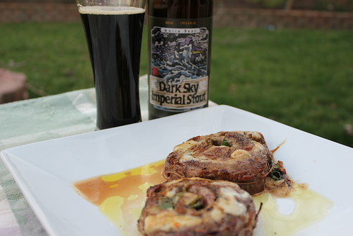 Grilled Stuffed Pinwheel Skirt Steaks