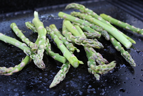 Grilled Asparagus and Artichoke Hearts