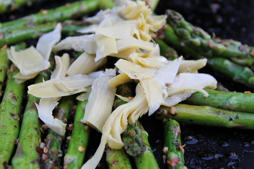 Grilled Asparagus and Artichoke Hearts