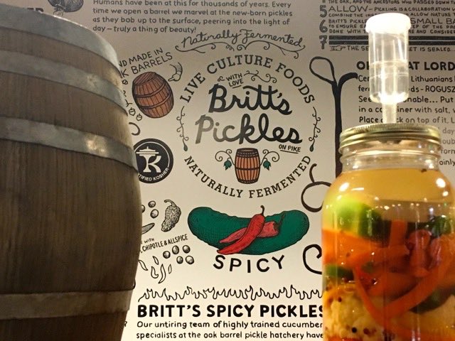 Britt's Pickles | Traveling 4 Food | Gary House