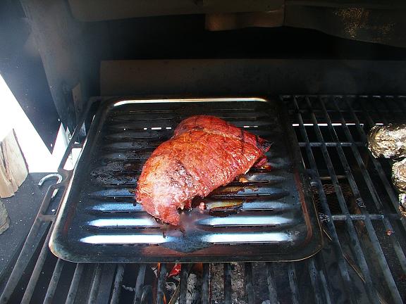 BBQ Broiler Pan Method
