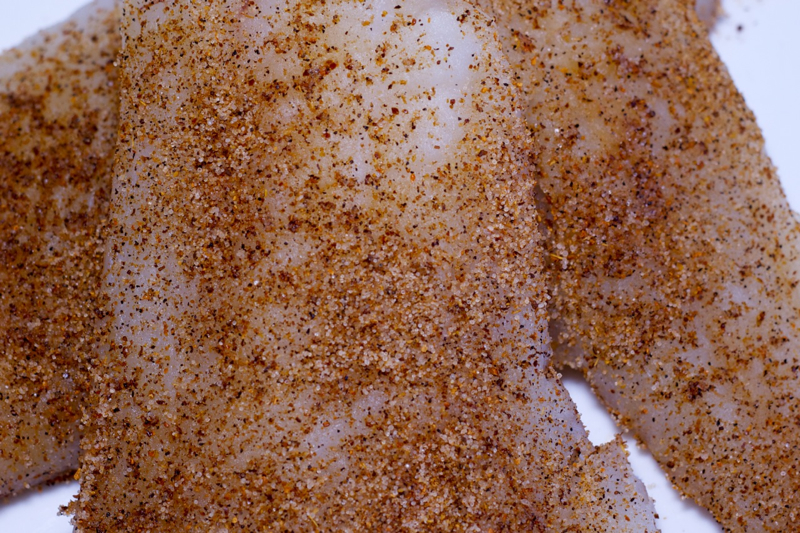 Cajun Blackened Fish with Pineapple Salsa Recipe