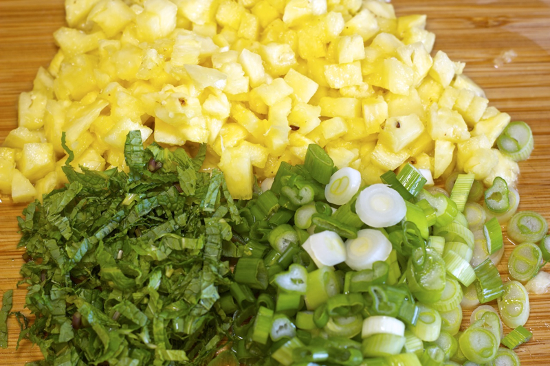 Cajun Blackened Fish with Pineapple Salsa Recipe