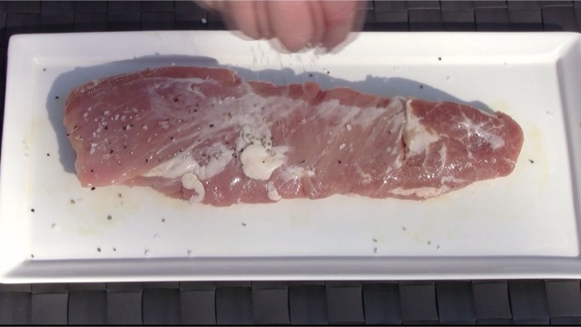 Grilled Blackberry Glazed Pork Tenderloin