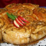 Caramel Apple Cinnamon Rolls