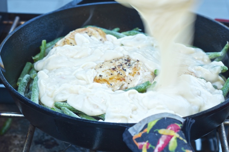 Skillet Chicken Casserole Recipe