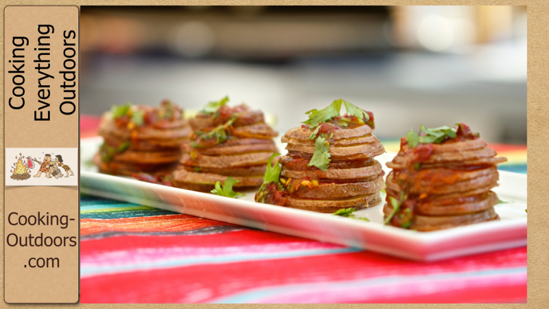 Chipotle Potato Stackers | Tailgating Recipe