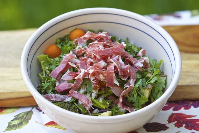 Chopped grilled vegetables | Cooking-Outdoors.com | Gary House