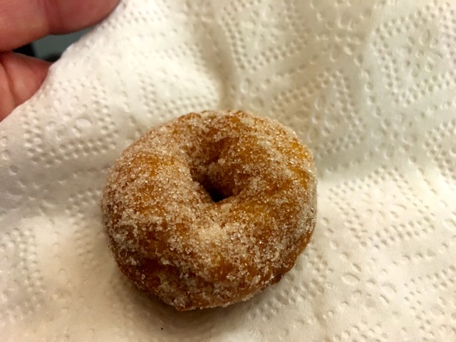 Daily Dozen Cinnamon Doughnut | Traveling 4 Food | Gary House