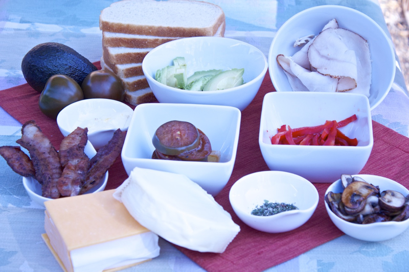 Delicious Grilled Cheese Sandwiches ingredients