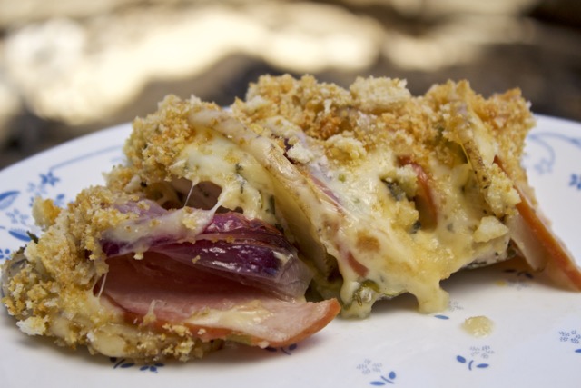 Dutch oven Idaho Potato Chicken Cordon Bleu Recipe