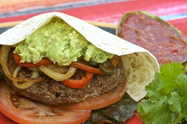 Easy Delicious Island Grillstone Fajita Burgers