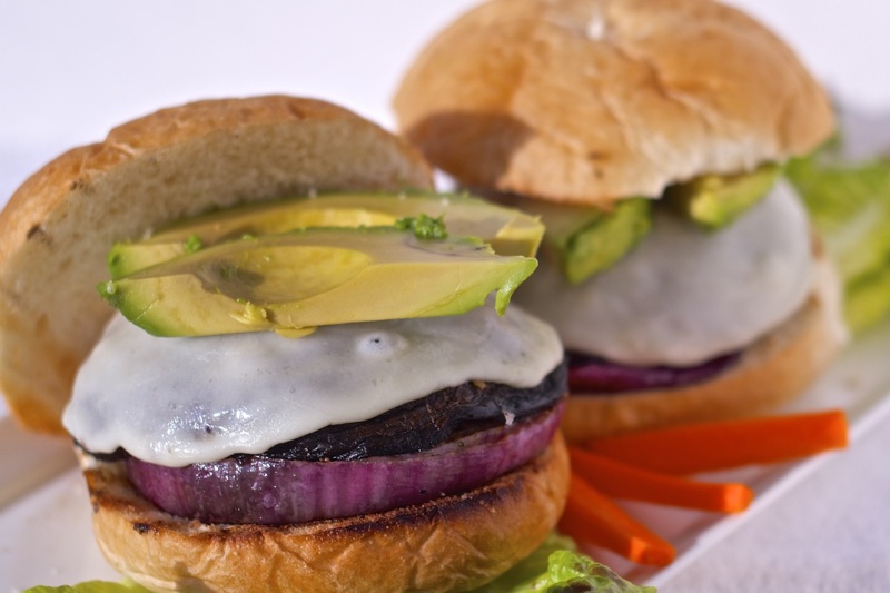 Labor Day Portabella Mushroom Burgers on the Grill