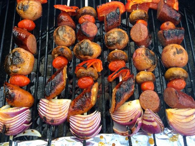 Grilled Sausage Kabob Sauce Recipe