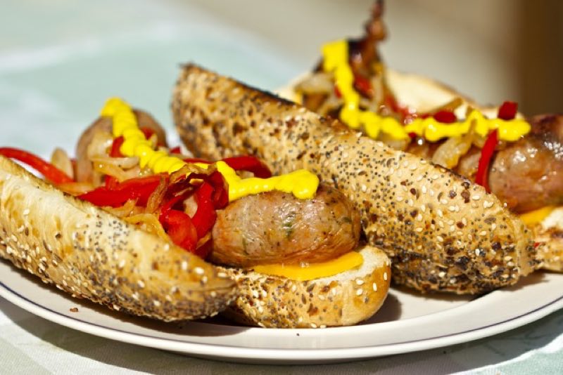 Grilled Homemade Sausage Sandwiches