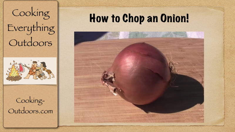 How to Chop an Onion Like a Chef