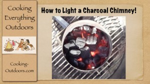 How to Light a Charcoal Chimney