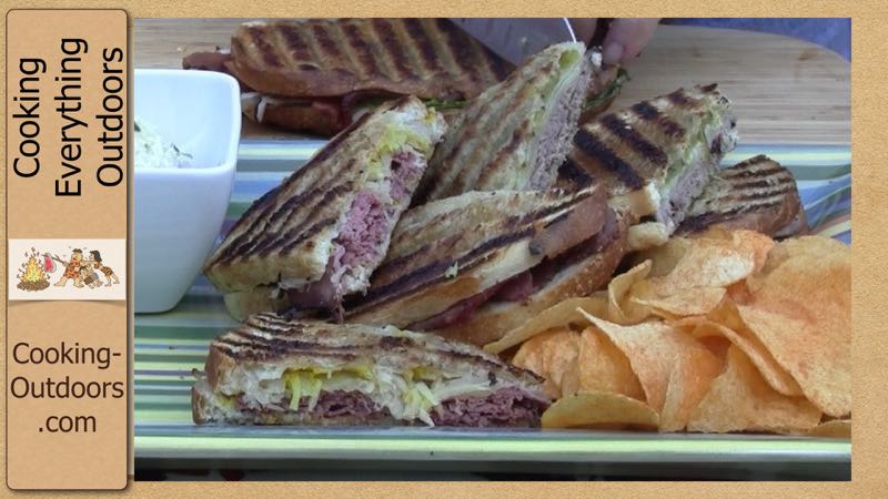 How to Make a Panini Sandwich on the Grill