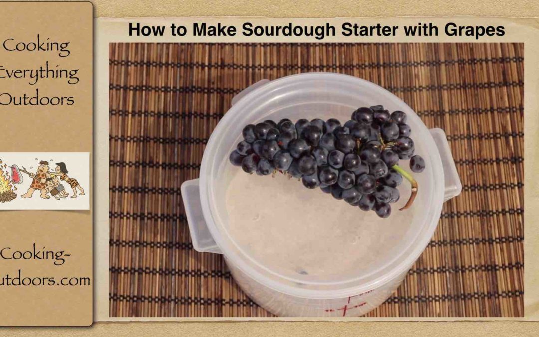How to Make Quick and Easy Sourdough Starter with Grapes