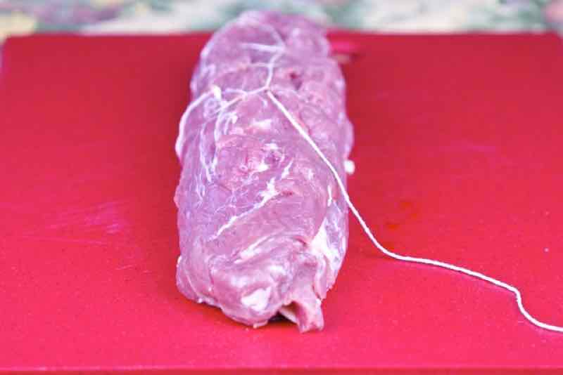 How to Truss a Stuffed Pork Tenderloin