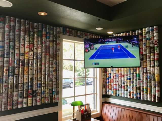 Huge beer can collection | NevertoOldtoTravel.com | Gary House