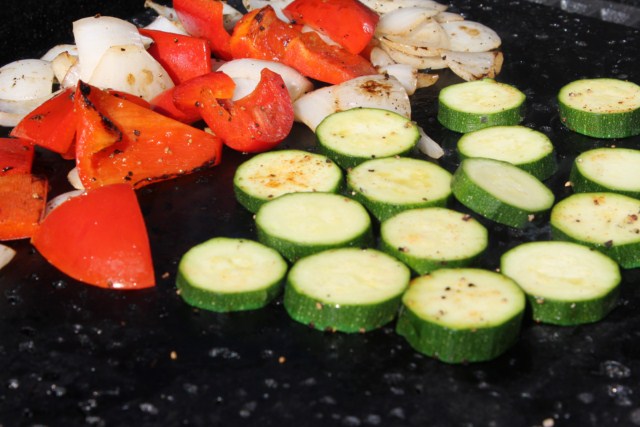 Grilled Seafood on the Island Grillstone