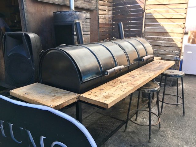 Double smoker boxes | Telfonico Gastro Park | Traveling 4 Food | Gary House