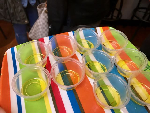 Olive Oil tasting samples | NevertoOldtoTravel.com | Gary House