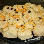 Orange and Dried Cherry Breakfast Bow Ties