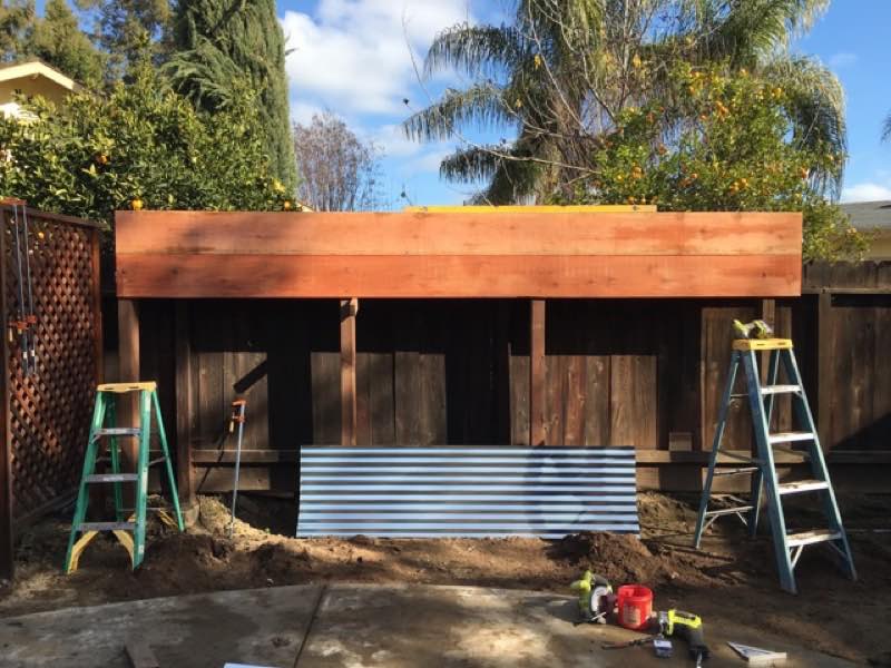 Outdoor Kitchen Build January 2016 3 | Cooking-Outdoors.com | Gary House