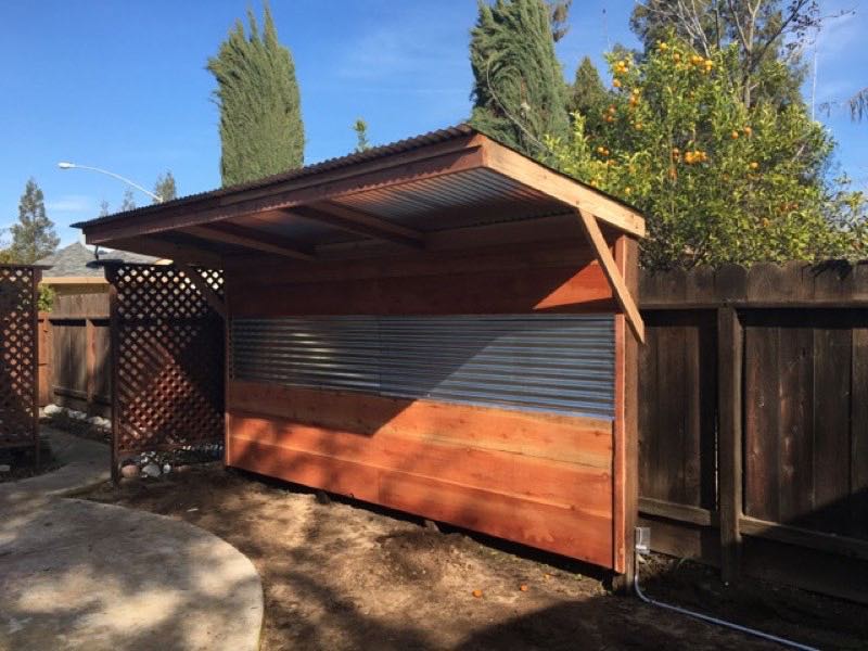 Outdoor Kitchen Build January 2016 8 | Cooking-Outdoors.com | Gary House