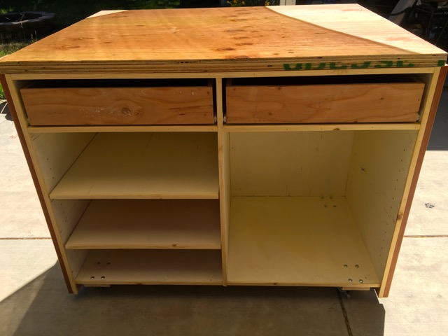 Outdoor Kitchen Island - back | Cooking-Outdoors.com | Gary House