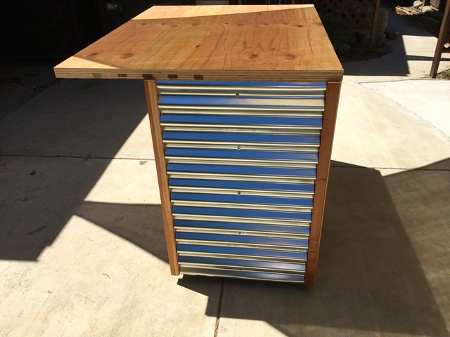 Outdoor Kitchen Island - side | Cooking-Outdoors.com | Gary House