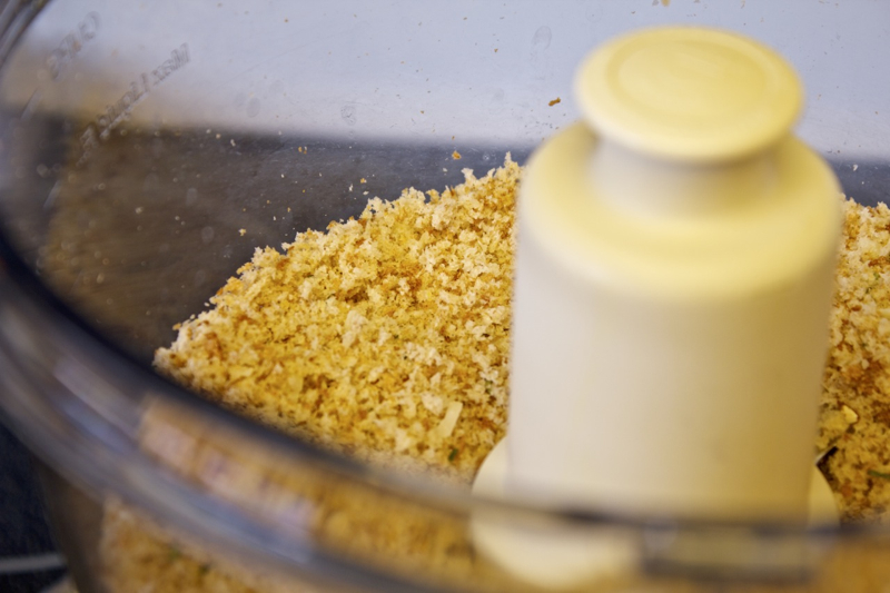 Parmesan-Breaded Turkey Cutlets Breadcrumb Mixture