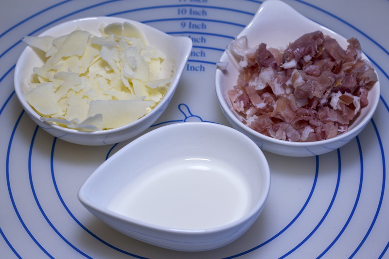 Parmesan & Proscuitto Loaf Ingredients