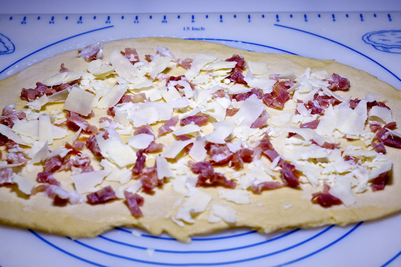 Parmesan & Proscuitto spread on loaf