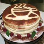 Pecan and Walnut Coffee-Cream Torte