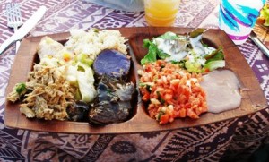 Luau Pork Shoulders in "La Caja China" Roasting Box