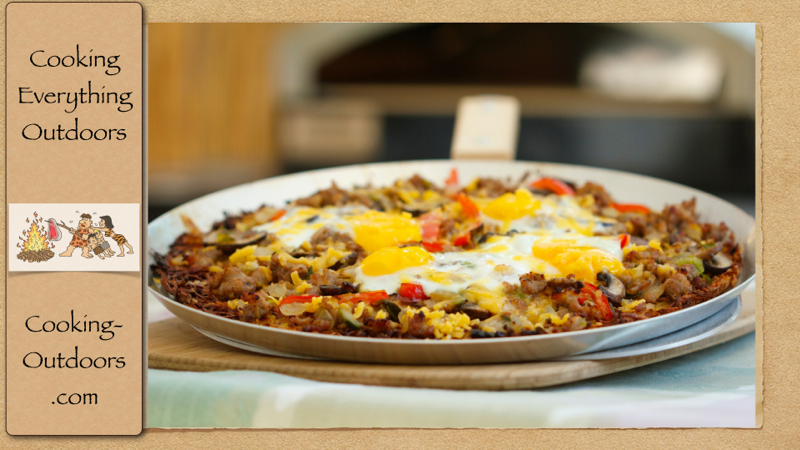 Potato Crust Breakfast Pizza Recipe