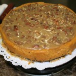 Pumkin Maple Pecan Cheesecake