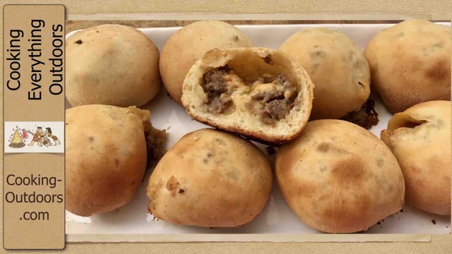 How to make Stuffed Sourdough Breakfast Rolls on the Grill